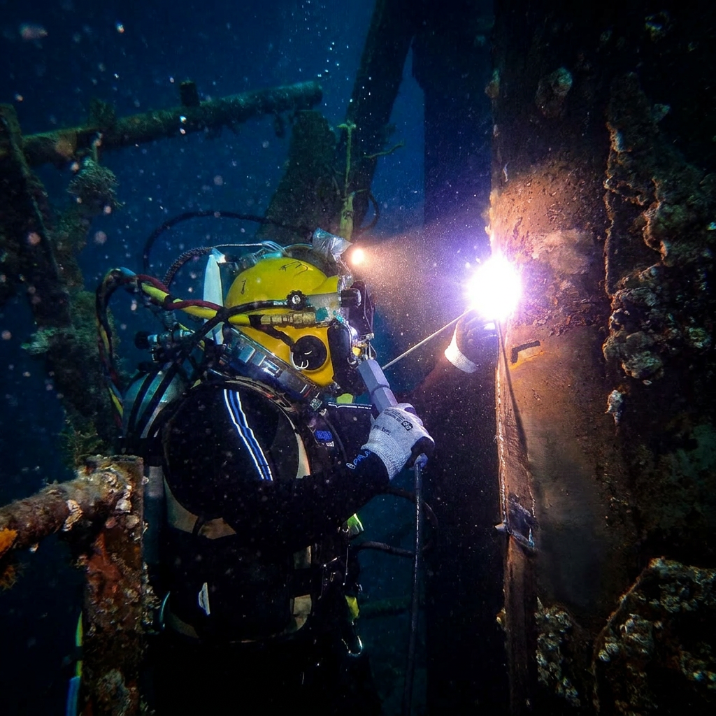 Underwater welding and inspection